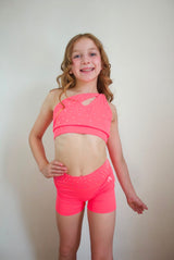 Eclipse one shoulder Crop Top