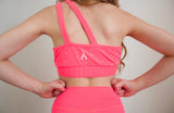 Eclipse one shoulder Crop Top