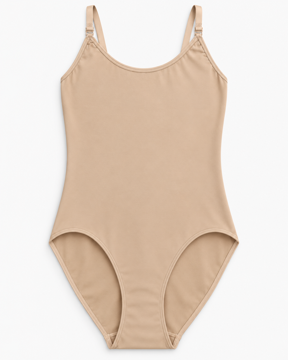 Adult seamless low back camisole.