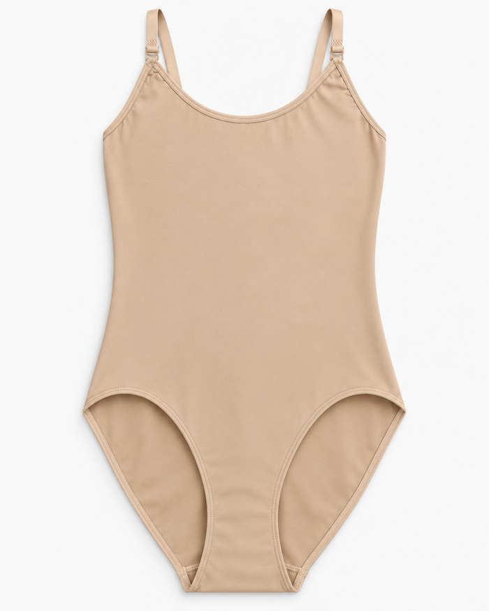 Adult seamless low back camisole.