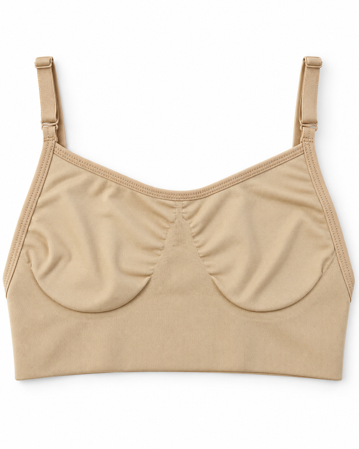 Adult Seamless clear back bra top