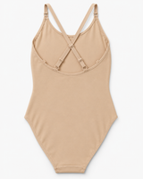 Adult seamless low back camisole.