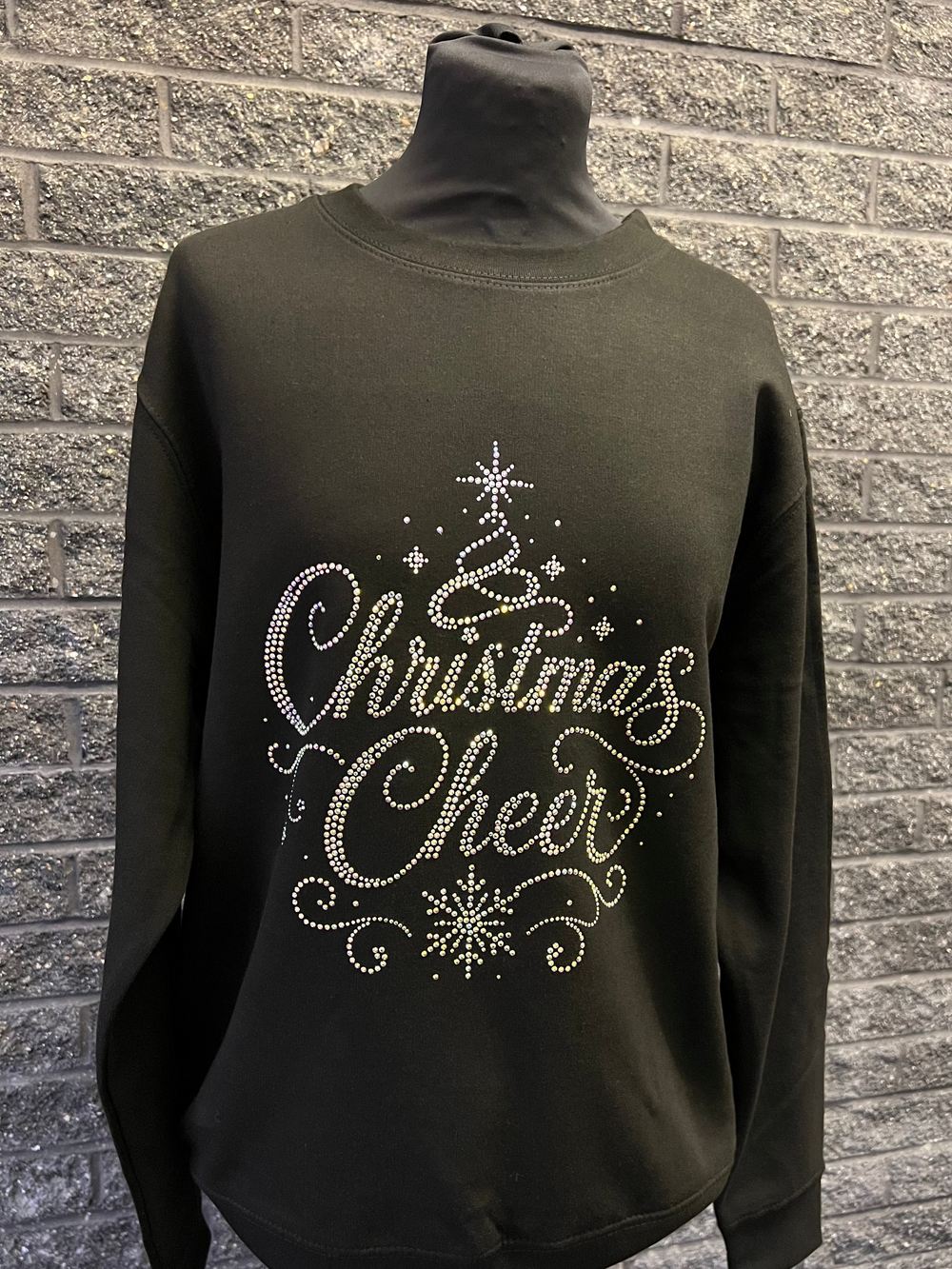Christmas Cheer Diamontie Sweatshirt