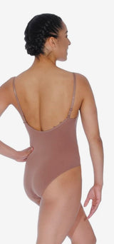 Adult seamless low back camisole.